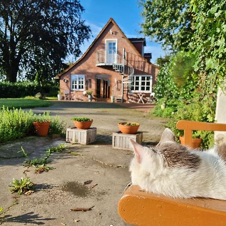 200 Jahre Altes Landhaus Mit Tieren Goldenstedt Exteriör bild